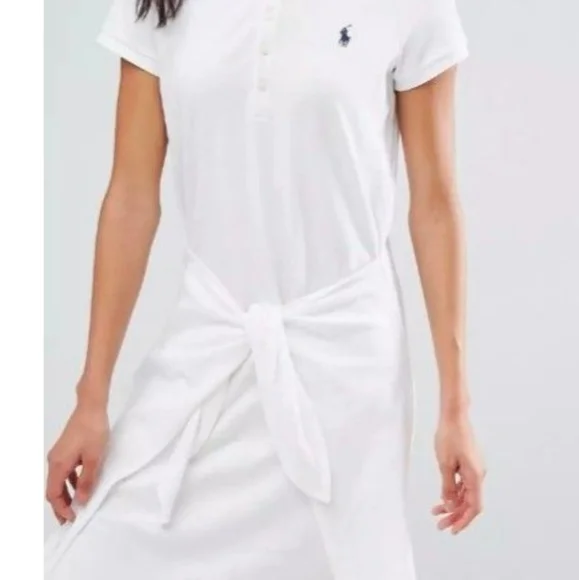 Ralph Lauren White Polo Dress - Picture 2 of 2